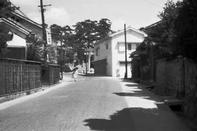 昭和38年の打出駅北側